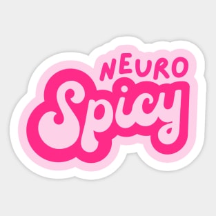 Neurospicy Sticker